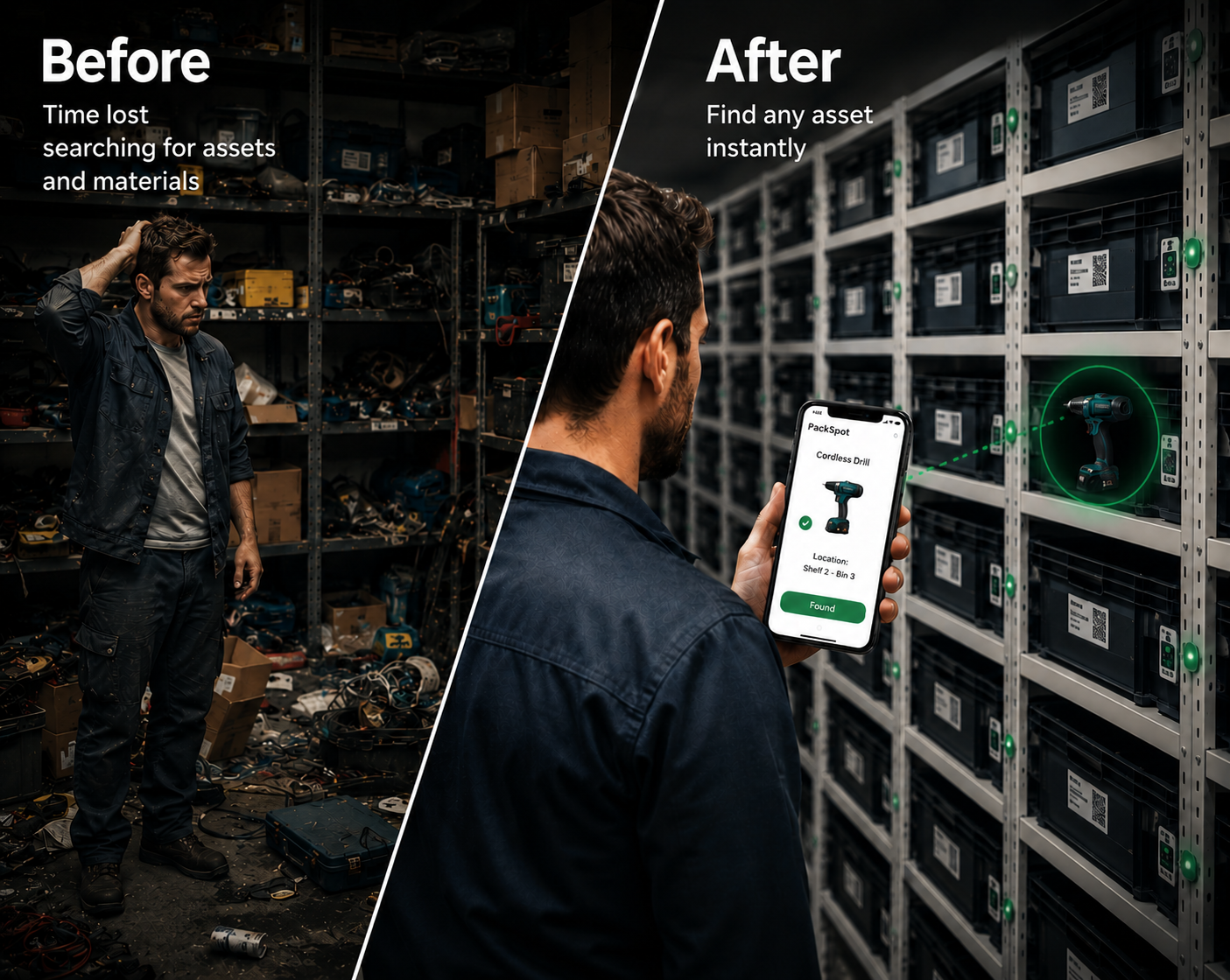 🏭 Find any asset instantly